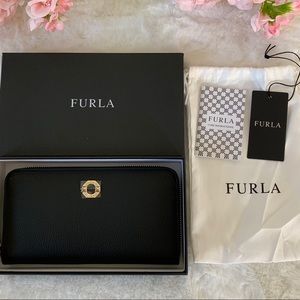 Furla Zip-Around XL Leather Wallet